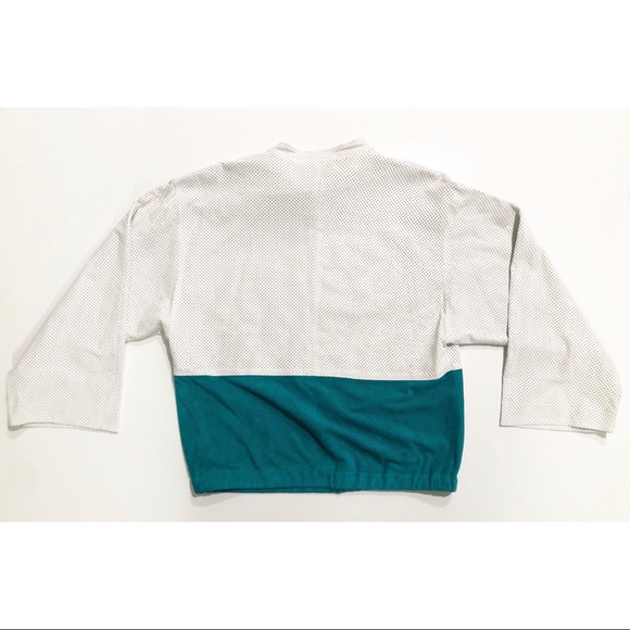 Vintage BegedOr Italia Leather Colorblock Pullover - Picture 6 of 10